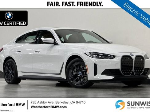 Used 2023 BMW i4 eDrive40 RWD image 1