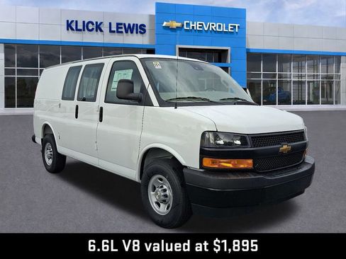 New 2025 Chevrolet Express 3500 WT Van w/ Driver Convenience Package image 1