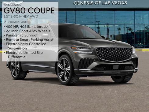 New 2026 Genesis GV80 3.5T e-SC AWD/4WD image 3