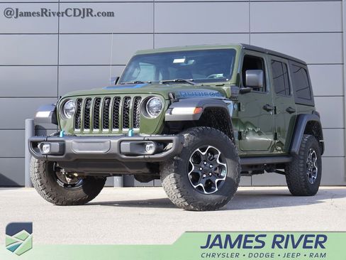 Used 2023 Jeep Wrangler Unlimited Rubicon 4xe w/ Dual Top Group image 1