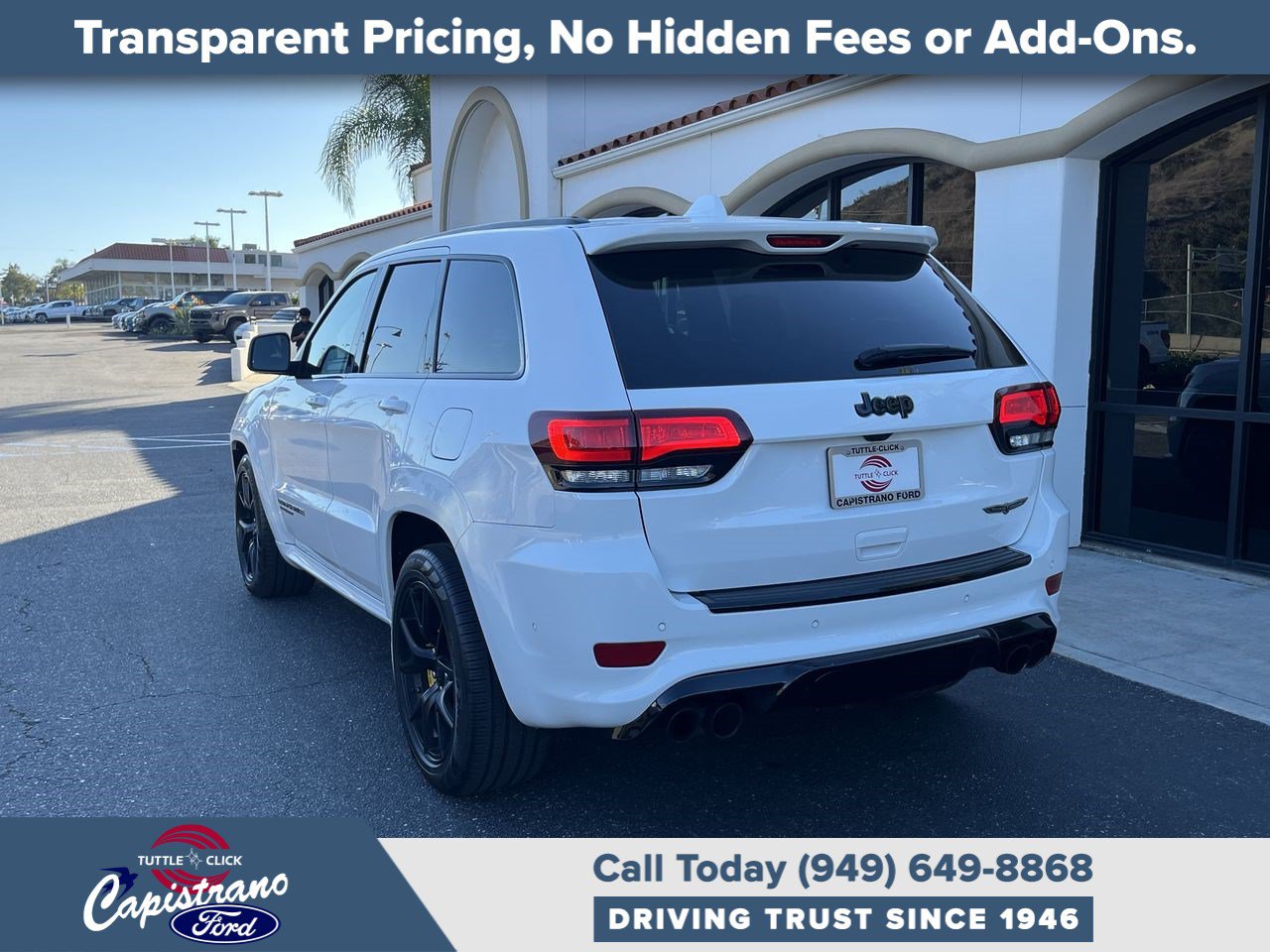 Used 2018 Jeep Grand Cherokee Trackhawk w/ Trailer Tow Group IV AWD/4WD image 10