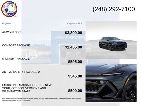 New 2026 Chevrolet Equinox EV LT w/ Comfort Package image 5