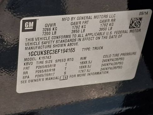 Used 2014 Chevrolet Silverado 1500 LTZ AWD/4WD image 27
