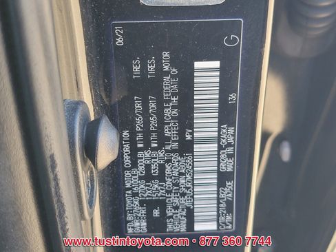 Certified 2021 Toyota 4Runner SR5 Premium w/ Moonroof Package image 16