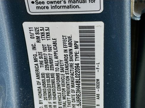 Used 2011 Honda CR-V SE image 12