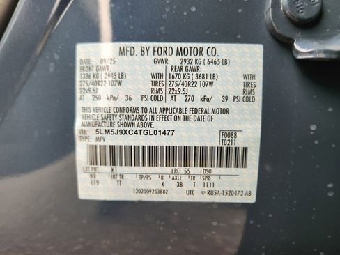 New 2026 Lincoln Aviator Black Label w/ Jet Appearance Package image 24