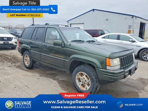 Used 1997 Jeep Grand Cherokee Limited AWD/4WD image 5