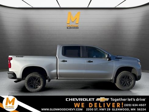 New 2026 Chevrolet Silverado 1500 Custom Trail Boss w/ Dark Appearance Package image 1