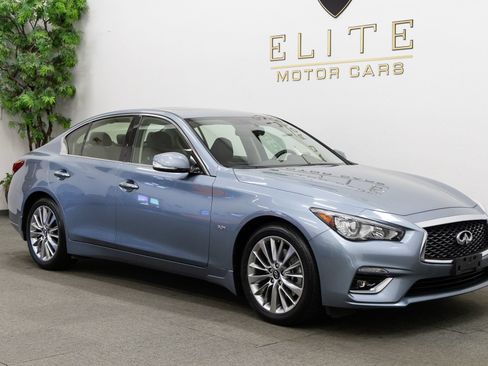 Used 2018 INFINITI Q50 Luxe w/ Cargo Package (L95) RWD image 9