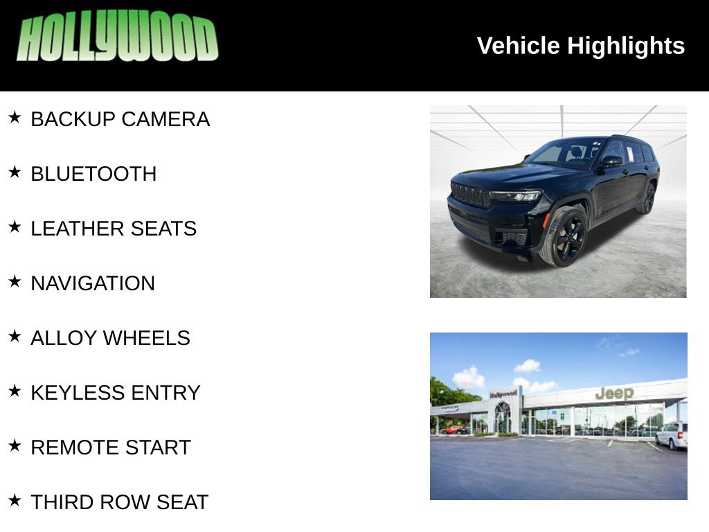 Used 2023 Jeep Grand Cherokee L Laredo AWD/4WD image 3