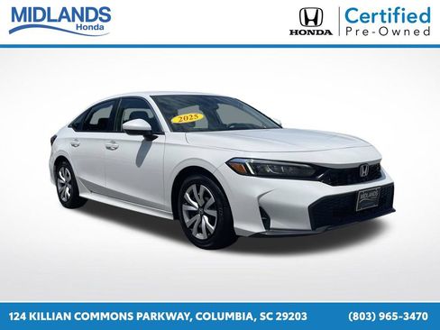 Certified 2025 Honda Civic LX image 1