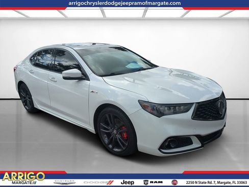Used 2020 Acura TLX V6 w/ A-SPEC Pkg FWD image 1