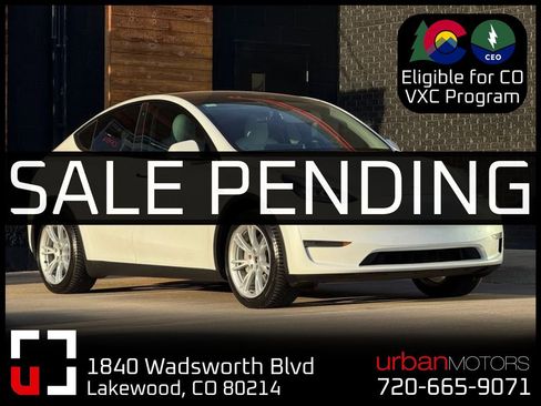 Used 2020 Tesla Model Y Long Range AWD/4WD image 1