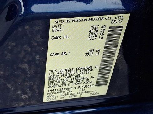 Used 2017 Nissan Altima 2.5 SR FWD image 30