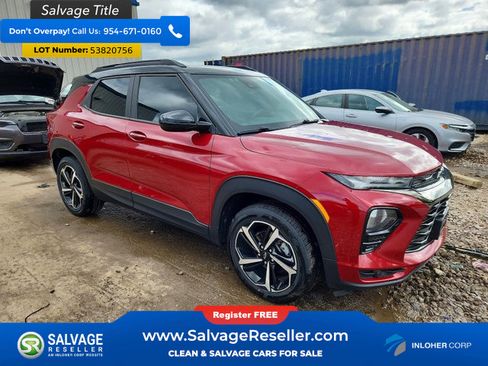 Used 2021 Chevrolet TrailBlazer RS w/ Convenience Package AWD/4WD image 5