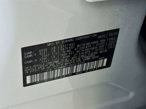 Used 2021 Subaru Ascent Limited w/ Technology Package image 40