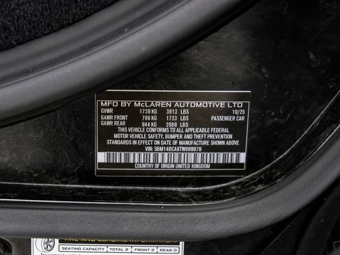 Used 2026 McLaren 750S Spider RWD image 60