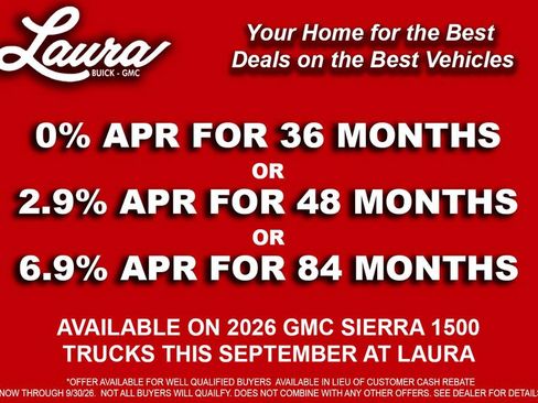 New 2026 GMC Sierra 1500 AT4 w/ AT4 Premium Package AWD/4WD image 6