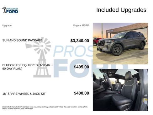 New 2026 Ford Explorer ST w/ Sun And Sound Package image 39