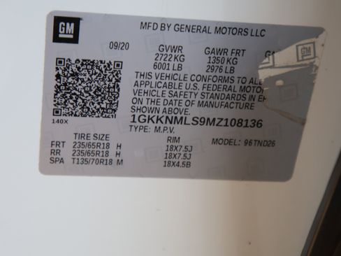 Used 2021 GMC Acadia SLT w/ Premium Package image 49