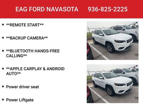 Used 2019 Jeep Cherokee Latitude Plus w/ Comfort/Convenience Group FWD image 2