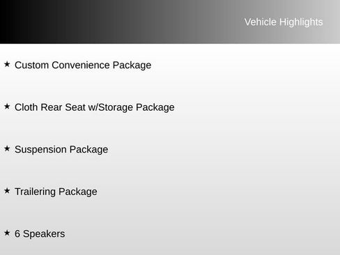 Used 2020 Chevrolet Silverado 1500 Custom Trail Boss w/ Custom Convenience Package AWD/4WD image 14