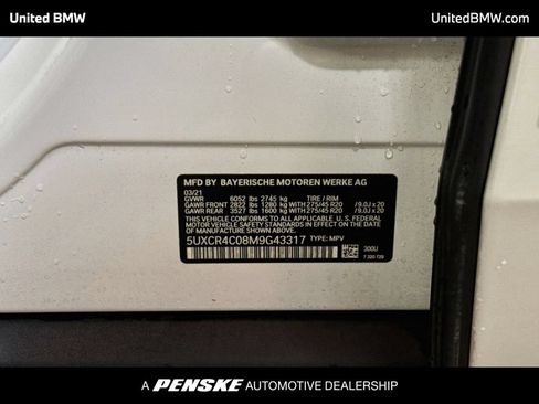 Used 2021 BMW X5 sDrive40i w/ Premium Package 2 RWD image 22