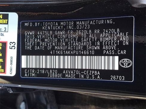 Used 2023 Toyota Camry XSE image 26