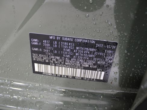 New 2026 Subaru Crosstrek 2.5i Wilderness image 36