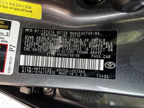 Used 2017 Toyota Camry SE FWD image 47