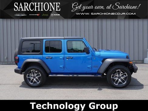 New 2025 Jeep Wrangler Unlimited Sport S 4xe w/ Convenience Group AWD/4WD image 1