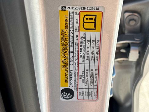 Used 2019 Chevrolet Impala LT w/ Sunroof and Spoiler Package FWD image 34