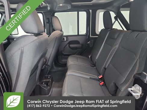 Certified 2025 Jeep Wrangler Unlimited Sport AWD/4WD image 30