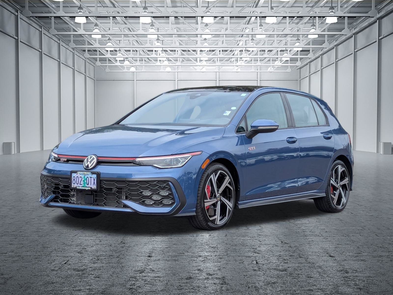 Certified 2025 Volkswagen GTI SE w/ SE Leather Seating Package FWD image 9