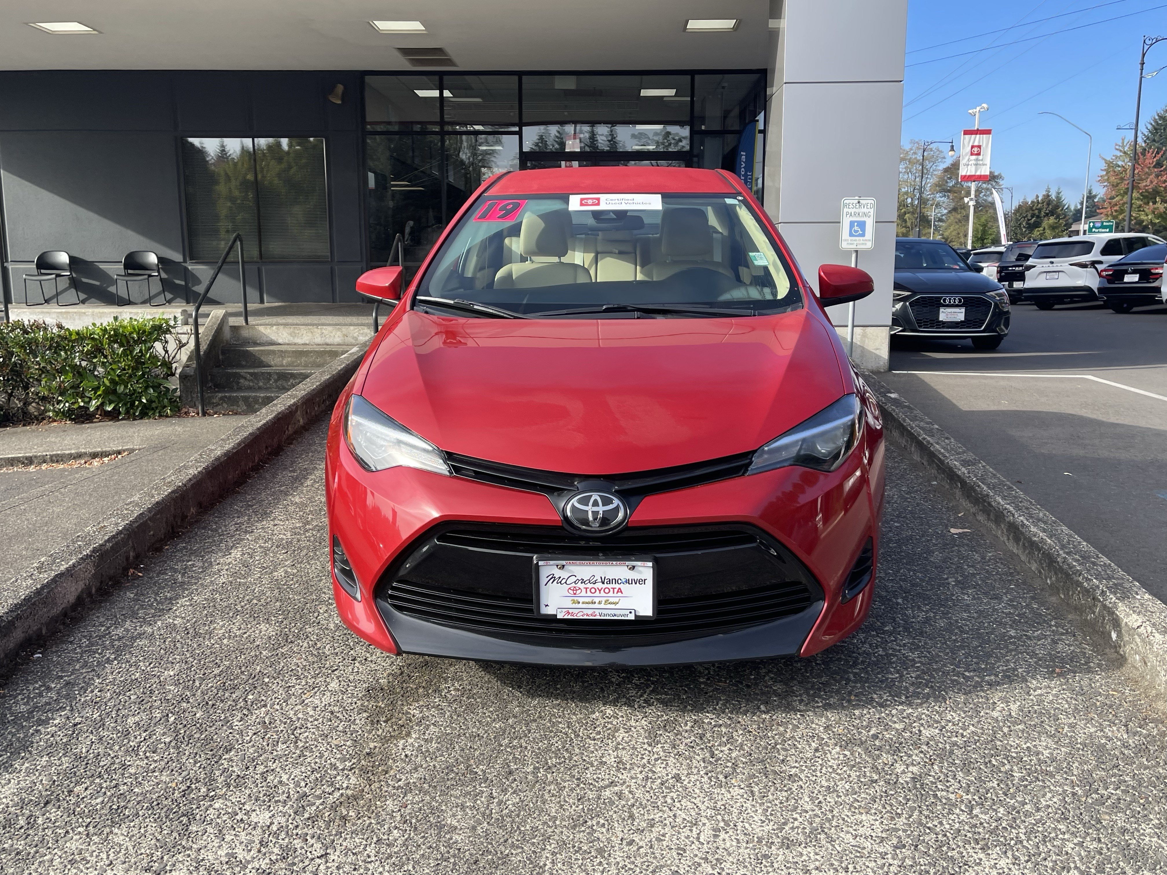 Certified 2019 Toyota Corolla LE FWD image 2