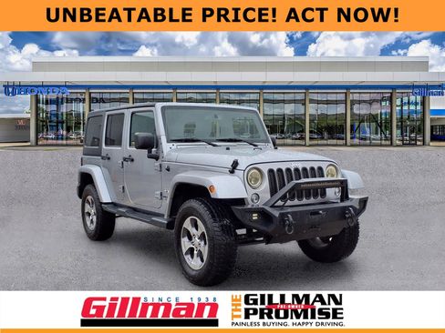 Used 2016 Jeep Wrangler Unlimited Sahara w/ Connectivity Group AWD/4WD image 1