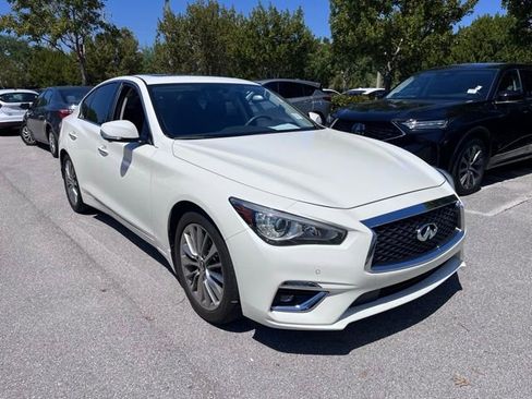 Used 2023 INFINITI Q50 Luxe w/ Cargo Package image 1