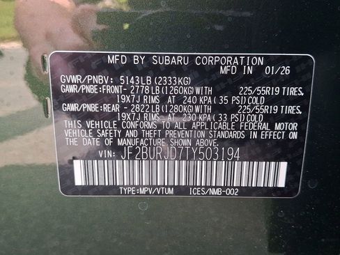 New 2026 Subaru Outback Touring XT AWD/4WD image 18
