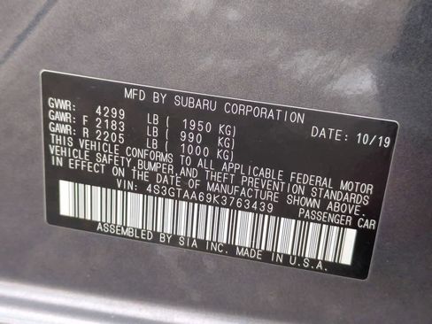 Used 2019 Subaru Impreza 2.0i image 33