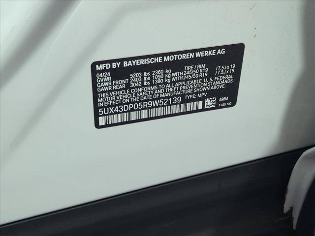 Certified 2024 BMW X3 sDrive30i w/ Convenience Package RWD image 27