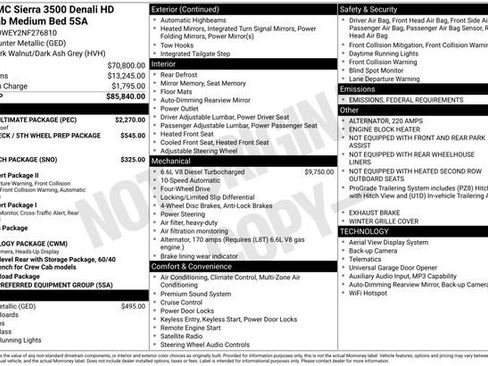 Used 2022 GMC Sierra 3500 Denali w/ Denali Ultimate Package image 2