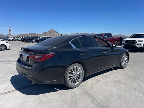 Used 2018 INFINITI Q50 Luxe w/ Cargo Package (L95) image 3
