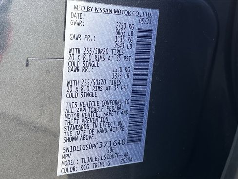 Used 2023 INFINITI QX60 Sensory w/ Vision Package image 29