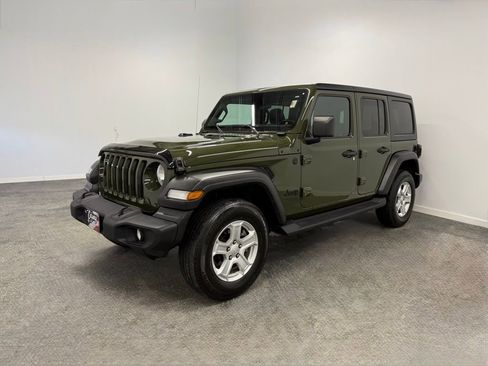 Used 2021 Jeep Wrangler Unlimited Sport image 1