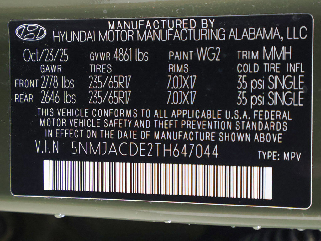 Certified 2026 Hyundai Tucson SE AWD/4WD image 38