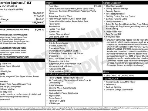 Used 2018 Chevrolet Equinox LT image 7