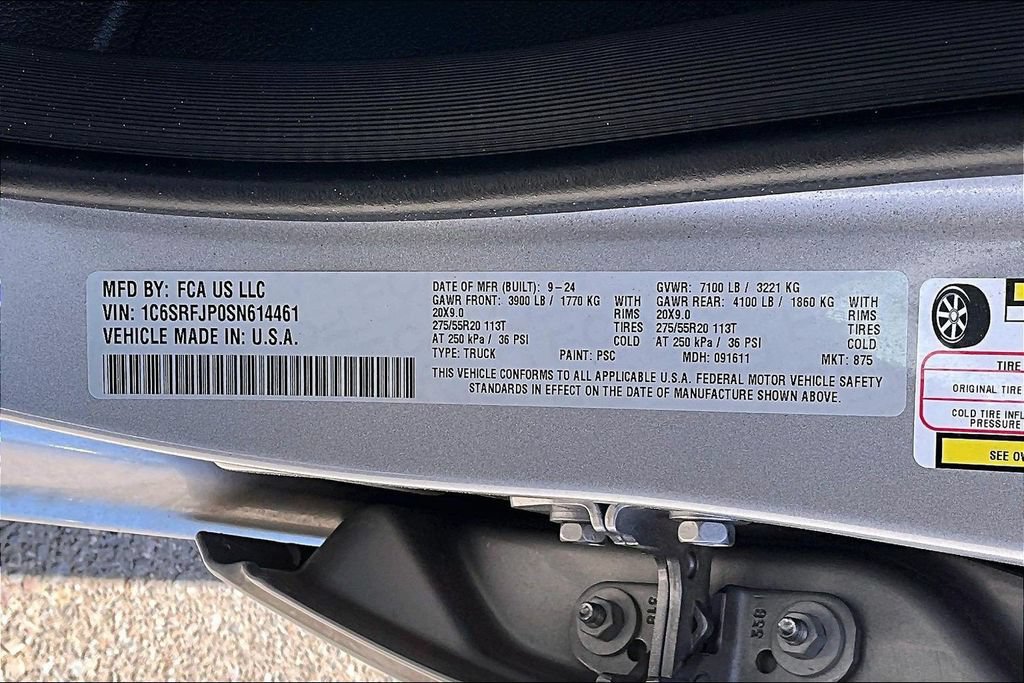 Used 2025 RAM 1500 Laramie AWD/4WD image 20