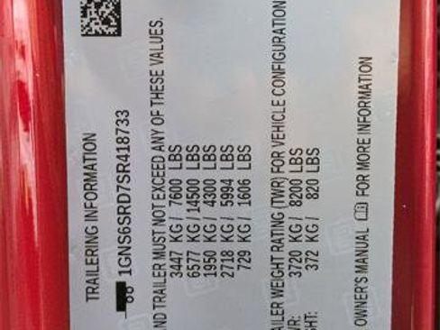 New 2025 Chevrolet Tahoe Premier image 36