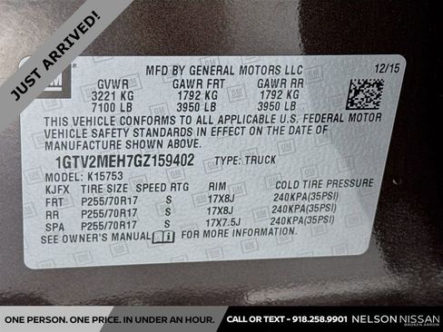 Used 2016 GMC Sierra 1500 SLE w/ SLE Value Package image 31