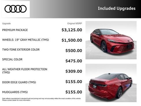 Used 2025 Toyota Camry XSE w/ Premium Package AWD/4WD image 3